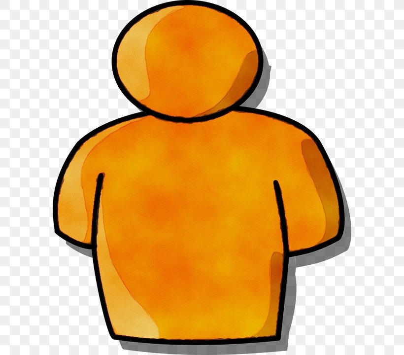 People Silhouette, PNG, 606x720px, Watercolor, Cartoon, Drawing, Human, Orange Download Free