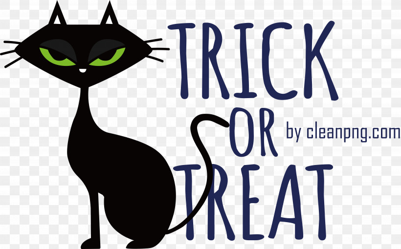 Halloween, PNG, 7563x4712px, Trick Or Treat, Black Cat, Halloween Download Free