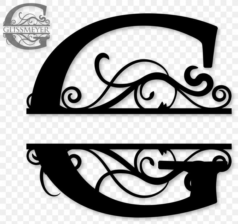 Monogram Letter Clip Art, PNG, 2252x2117px, Monogram, Black And White, Brand, Decal, Initial Download Free
