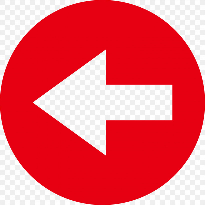 Left Arrow Arrow, PNG, 3000x3000px, Left Arrow, Arrow, Circle, Line, Logo Download Free