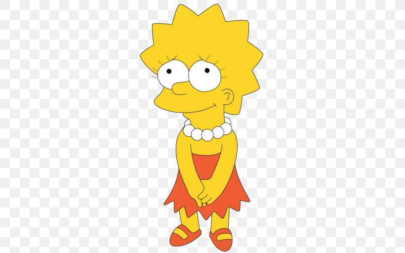 Lisa Simpson Bart Simpson Homer Simpson Maggie Simpson Marge Simpson, PNG, 512x512px, Lisa Simpson, Animal Figure, Art, Bart Simpson, Beak Download Free