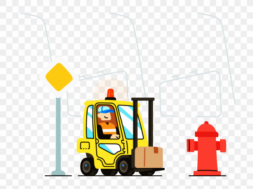 Road Works, PNG, 2500x1863px, Cartoon, Coloring Book, Computer, Drawing, Logo Download Free