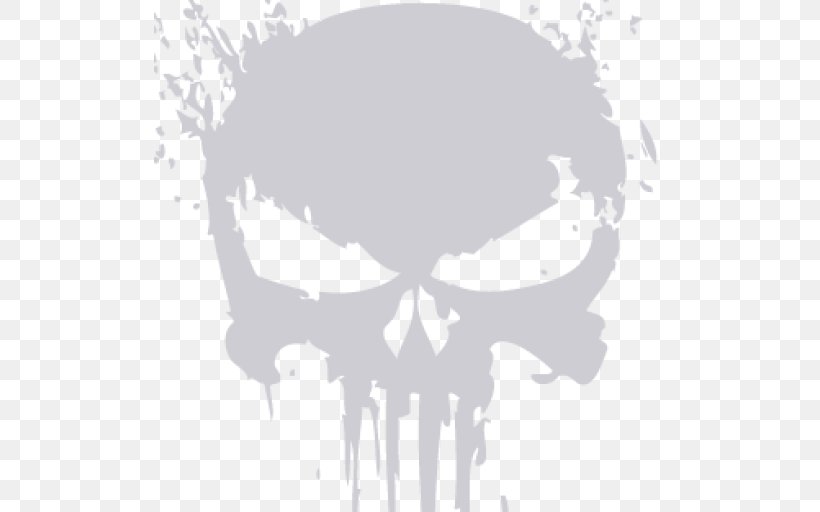 Skull Desktop Wallpaper Jaw Font Computer, PNG, 512x512px, Skull, Black And White, Bone, Computer, Head Download Free