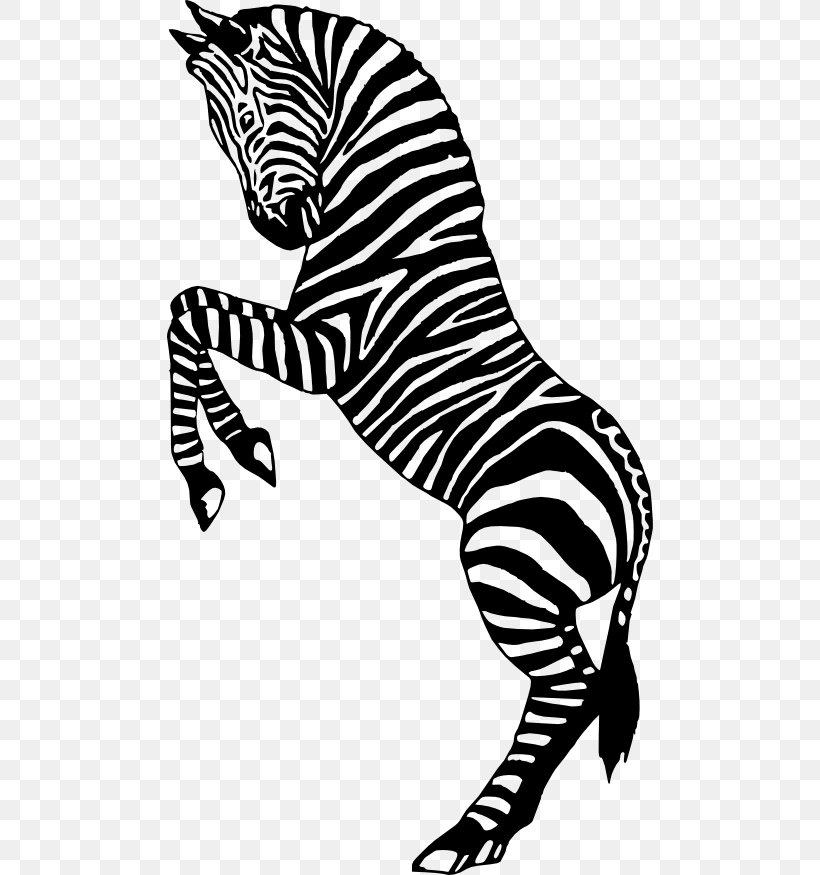 Zebra Silhouette Circus Clip Art, PNG, 486x875px, Zebra, Art, Big Cats, Black, Black And White Download Free