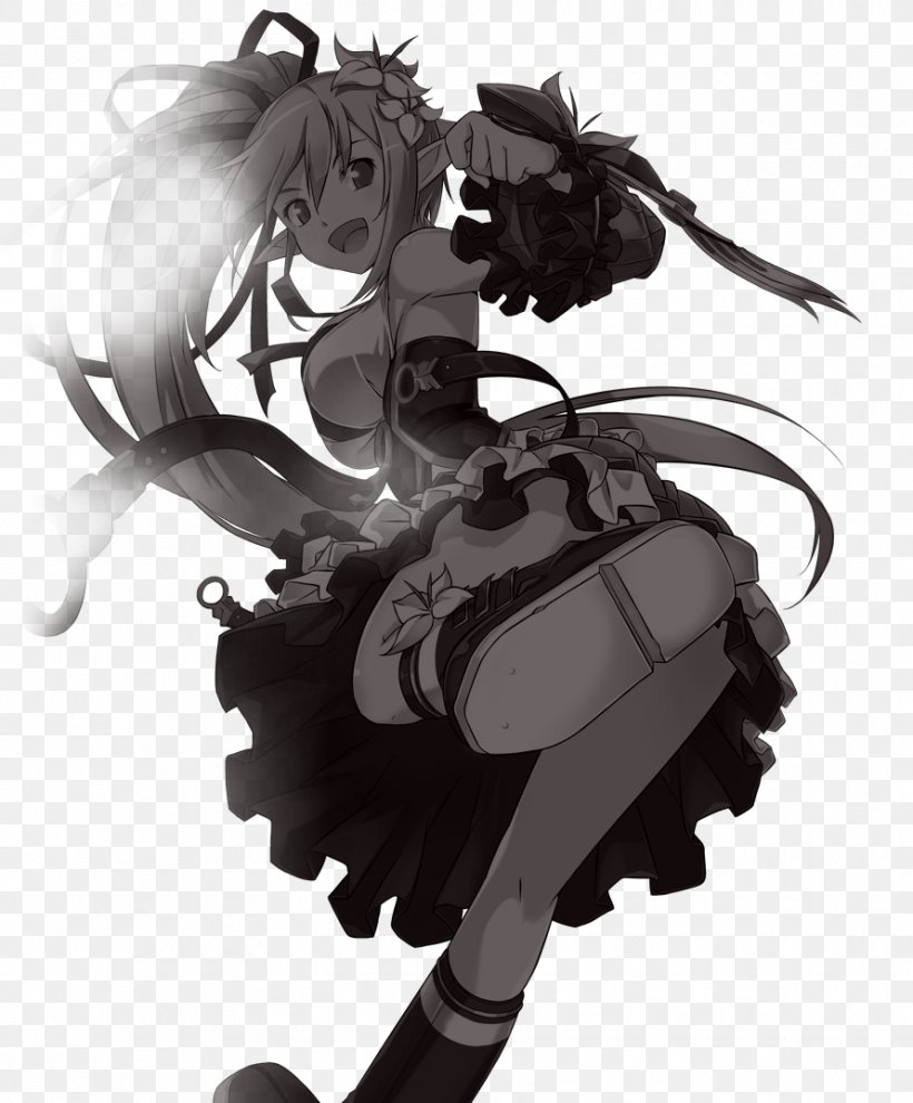 Elsword Nexon Black And White Technology, PNG, 890x1075px, Elsword, Black, Black And White, Fictional Character, Machine Download Free