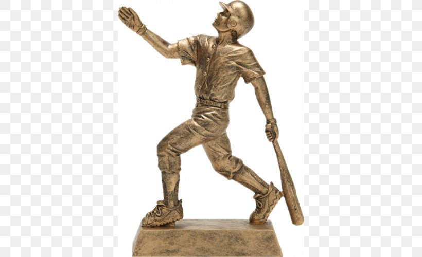 Roberts Trophies Trophy Figurine Resin Baseball, PNG, 500x500px, Trophy, Athlete, Award, Baseball, Bronze Download Free