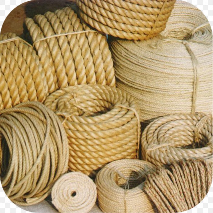 Sisal Rope Textile Hemp Fiber, PNG, 1024x1024px, Sisal, Fairlead, Fiber, Fishing Nets, Hardware Accessory Download Free