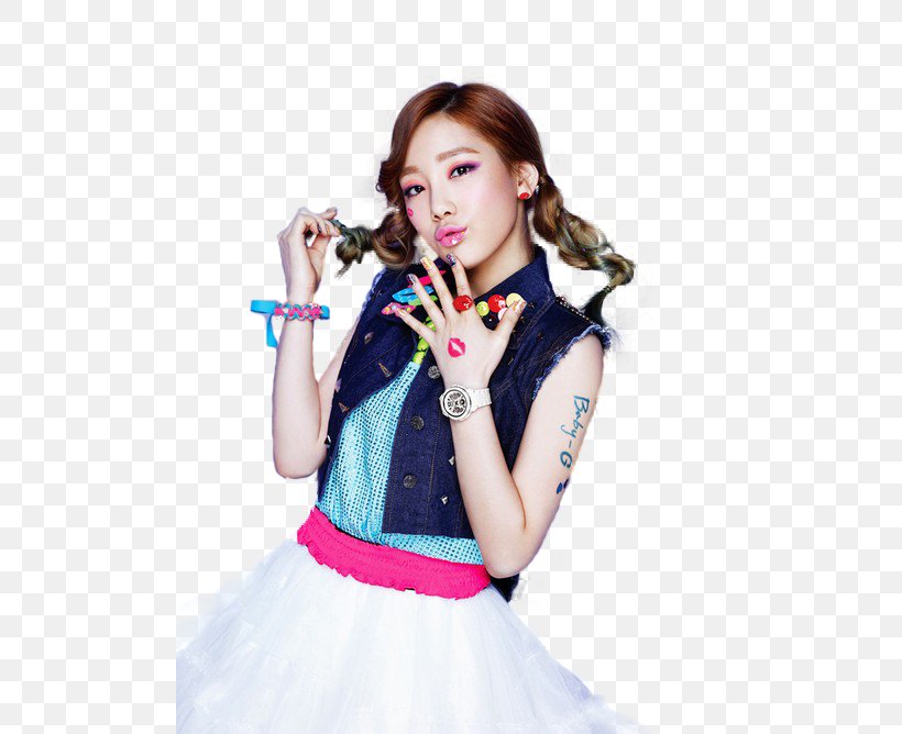 Taeyeon Girls' Generation-TTS Image, PNG, 500x668px, Watercolor, Cartoon, Flower, Frame, Heart Download Free