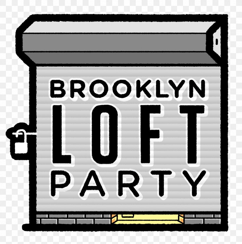 Brooklyn Party Loft Logo Brand, PNG, 1338x1351px, Brooklyn Party Loft, Area, Brand, Brooklyn, Comedian Download Free