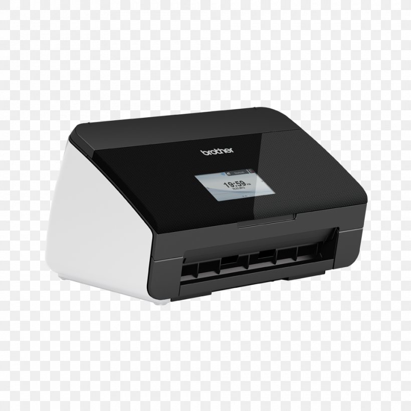 Image Scanner Paper Automatic Document Feeder Brother, PNG, 960x960px