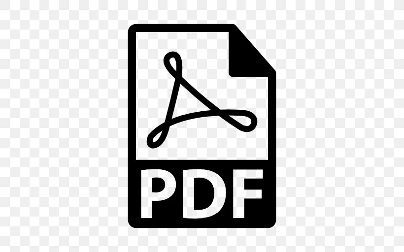 PDF JSON Optical Character Recognition, PNG, 512x512px, Pdf, Area, Black And White, Brand, Data Download Free