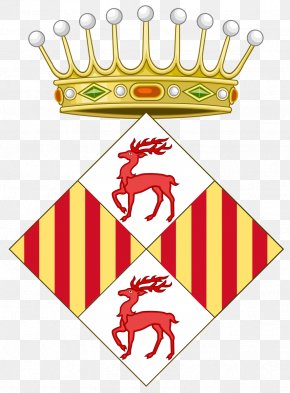 Count Of Cervera Crown Of Aragon Coat Of Arms Escut De Cervera PNG