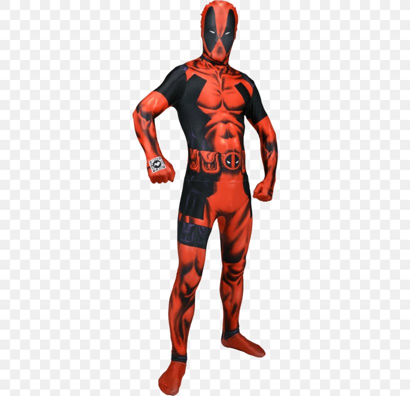 Deadpool Wolverine Morphsuits Costume Party, PNG, 500x793px, Deadpool, Adult, Clothing, Comics, Costume Download Free