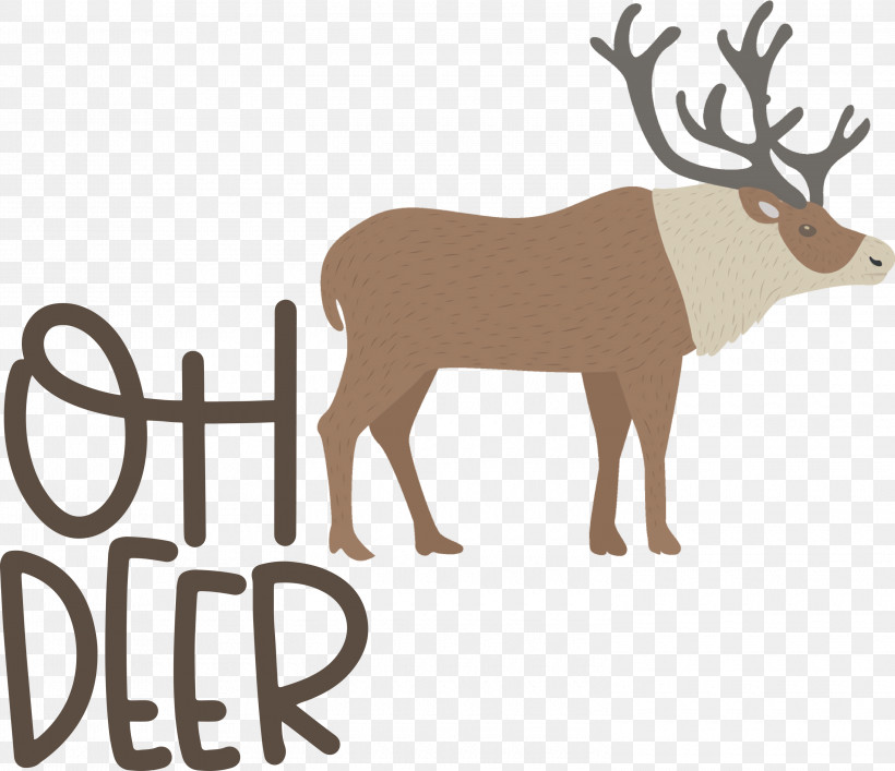 OH Deer Rudolph Christmas, PNG, 3000x2587px, Oh Deer, Antler, Christmas, Craft, Cricut Download Free