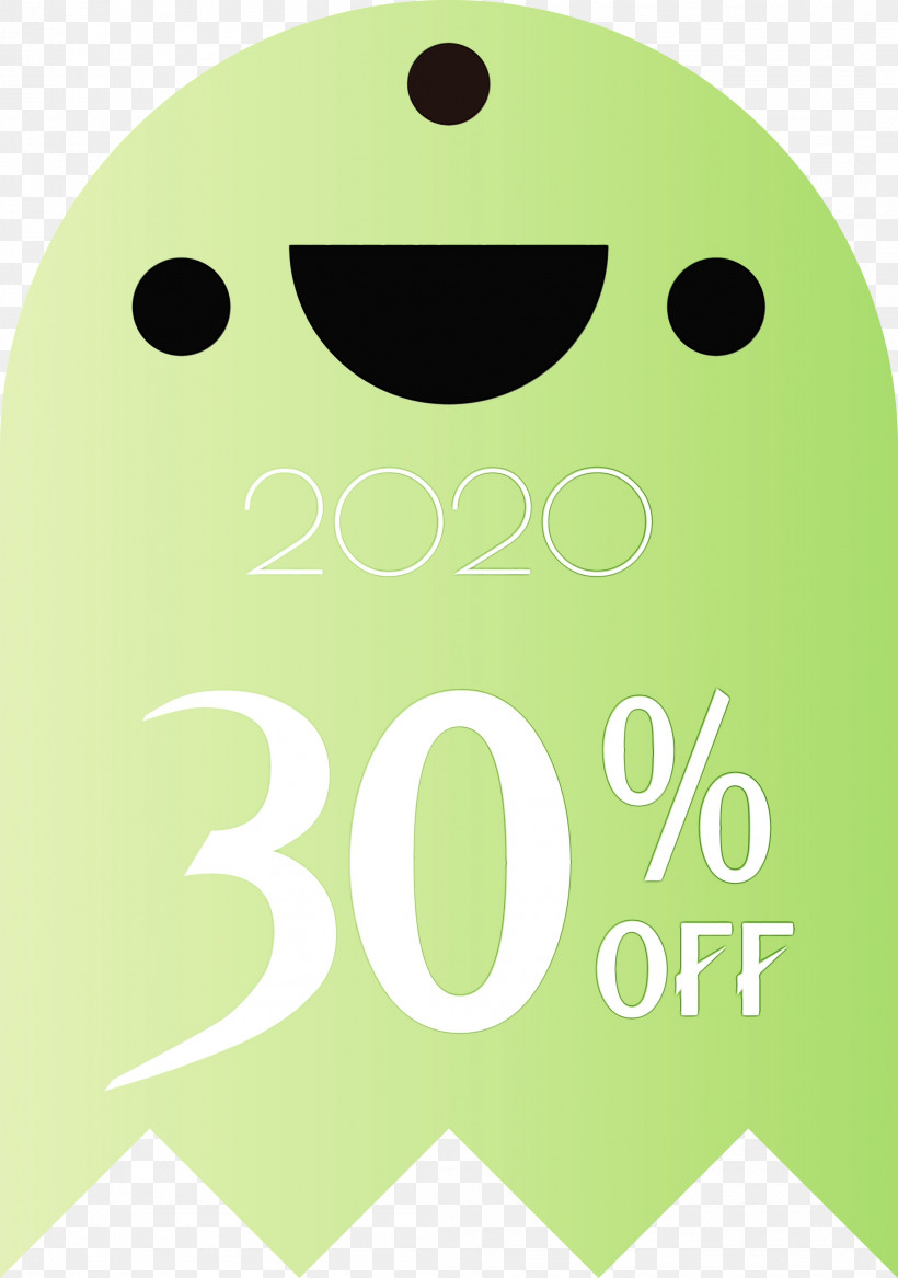 Smiley Green Font Cartoon Meter, PNG, 2107x3000px, 30 Off, Halloween Discount, Biology, Cartoon, Green Download Free
