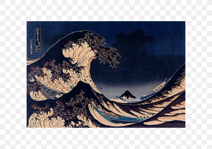 The Great Wave Off Kanagawa Canvas Print Art Painting, PNG, 768x576px, Great Wave Off Kanagawa, Art, Canvas, Canvas Print, Gallery Wrap Download Free