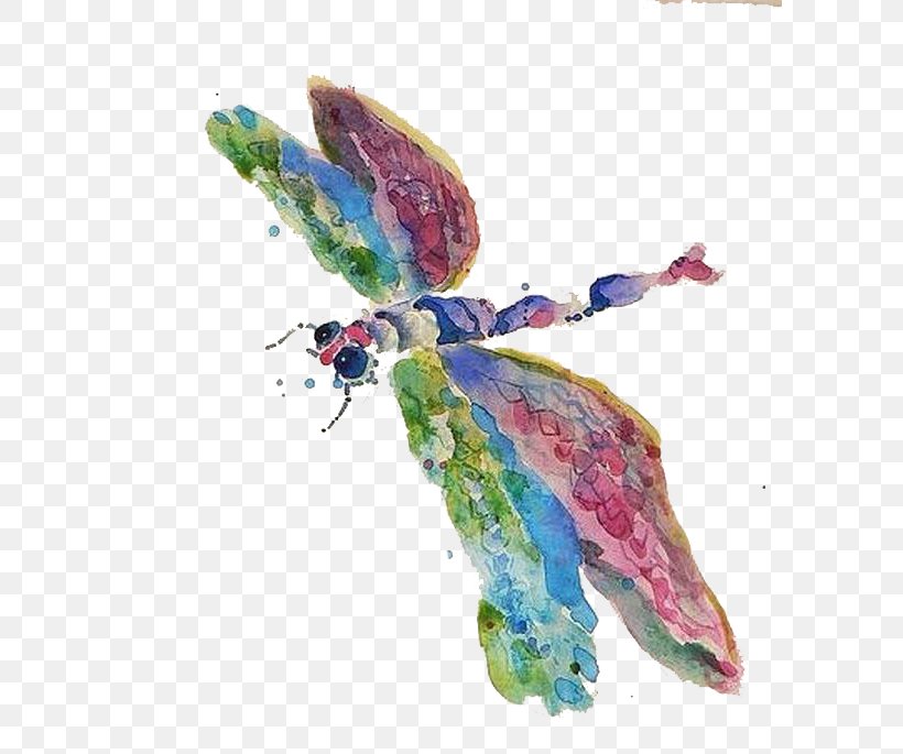 Watercolor Painting Animal Tencent QQ Avatar Illustration, PNG, 600x685px, Watercolor Painting, Animal, Avatar, Butterfly, Color Download Free