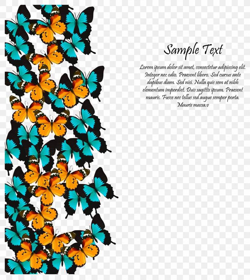 Butterfly Graphic Design Illustration, PNG, 1560x1745px, Butterfly, Area, Fundal, Leaf, Pollinator Download Free