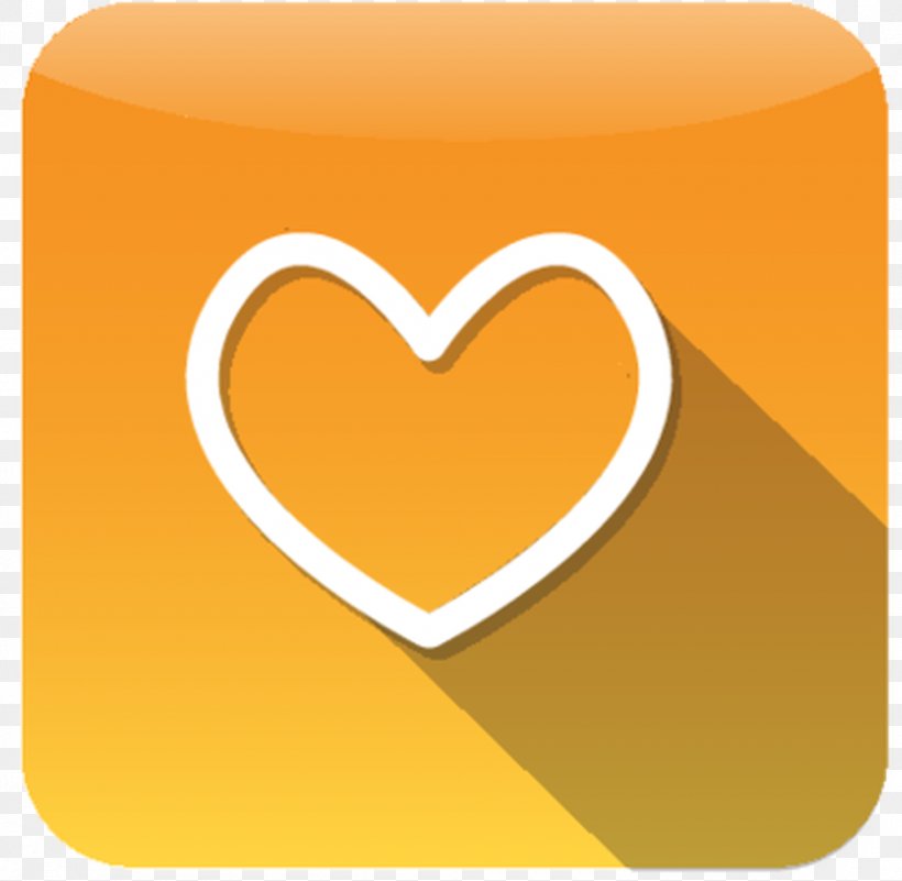 Product Design Font Heart, PNG, 1000x978px, Heart, M095, Orange, Yellow Download Free