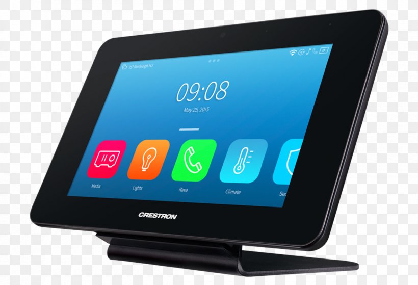 Touchscreen Wireless Display Device Crestron Electronics IPad, PNG, 1200x819px, Touchscreen, Computer Graphics, Computer Monitors, Crestron Electronics, Display Device Download Free