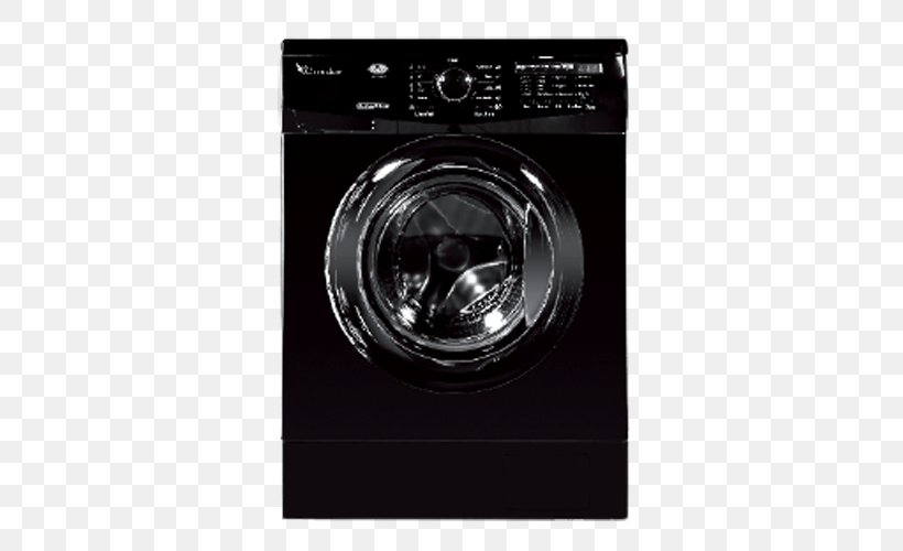 Washing Machines Home Appliance Direct Drive Mechanism, PNG, 500x500px, Washing Machines, Black And White, Clothes Iron, Condor, Direct Drive Mechanism Download Free