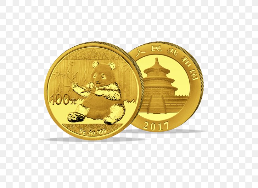 Coin Giant Panda Gold Chinese Silver Panda, PNG, 600x600px, 2017, Coin, Bullion, Bullion Coin, Chinese Gold Panda Download Free
