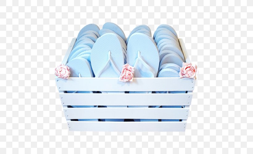 Flip-flops Ballet Flat Wedding Reception Basket, PNG, 500x500px, Flipflops, Ballet, Ballet Flat, Basket, Blue Download Free