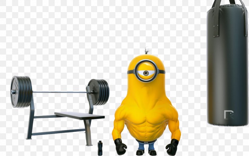 Kevin The Minion Bodybuilding Exercise Olympic Weightlifting ANIMATED, PNG, 1104x694px, Kevin The Minion, Animated, Bodybuilding, Crossfit, Despicable Me Download Free