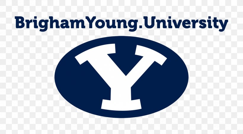 Brigham Young University BYU Cougars Football Logo Brand Organization, PNG, 1218x675px, Brigham Young University, American Football, Area, Blue, Brand Download Free