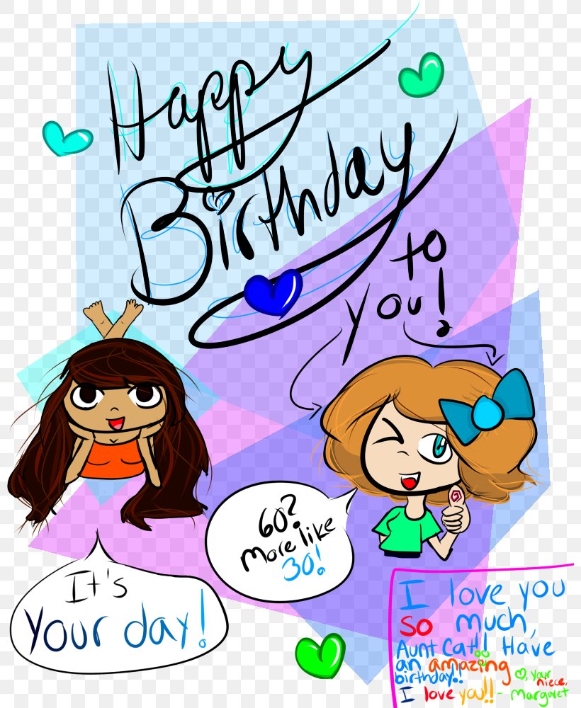 Happy Birthday To You Wish Greeting & Note Cards Happiness, PNG, 800x1000px, Birthday, Area, Art, Aunt, Cartoon Download Free