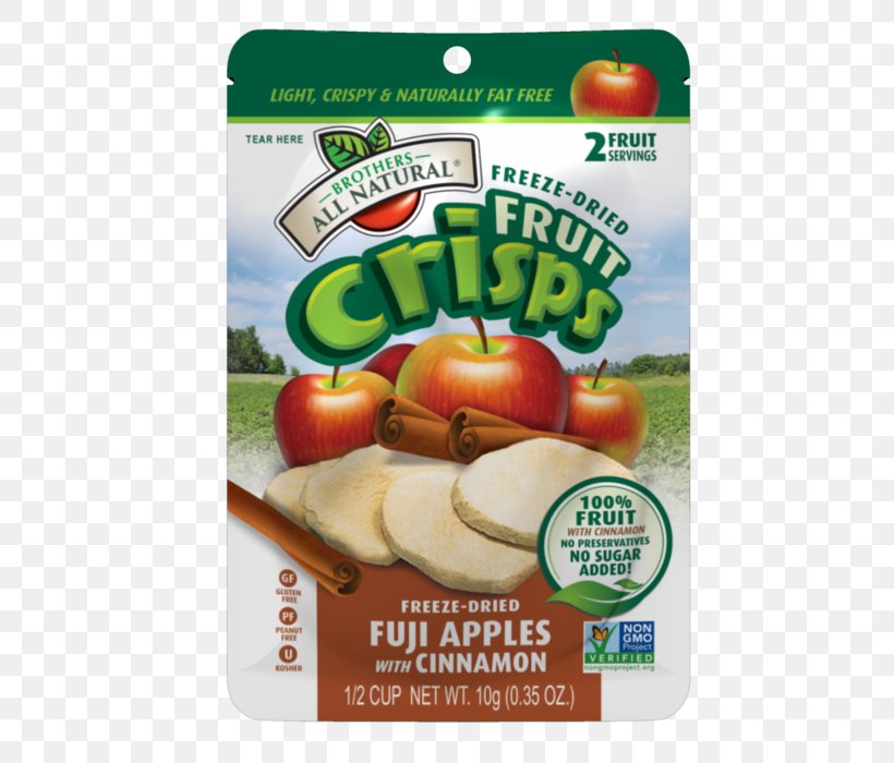 Apple Crisp Dried Fruit Snack, PNG, 520x700px, Crisp, Apple, Apple Crisp, Cinnamon, Diet Food Download Free