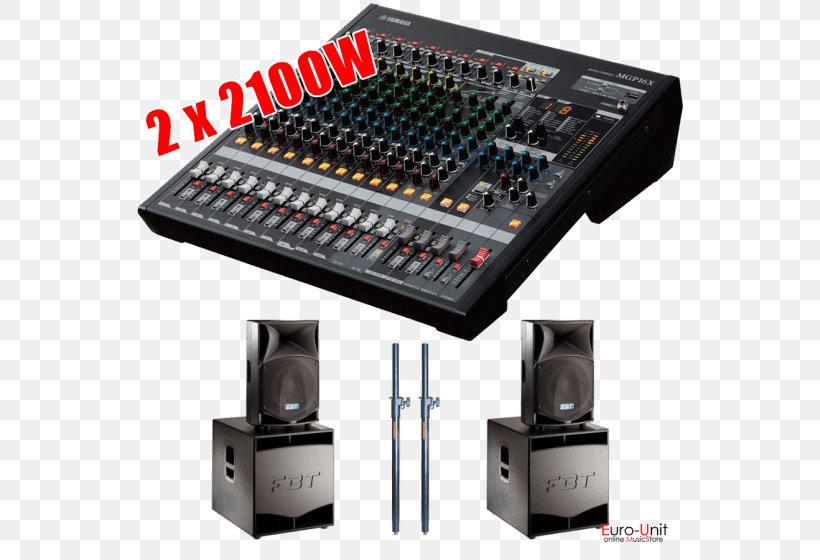 Microphone Yamaha MGP16X Audio Mixers Yamaha MGP12X Yamaha MGP32X, PNG, 560x560px, Microphone, Audio, Audio Equipment, Audio Mixers, Audio Mixing Download Free