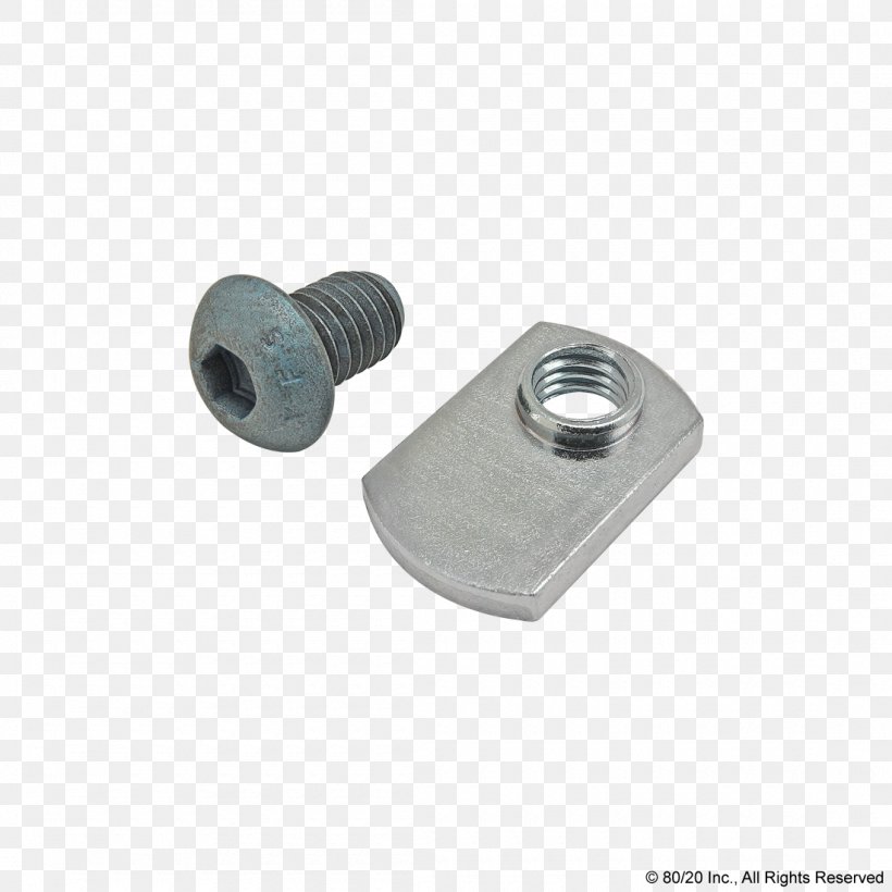 Nut 80/20 Fastener ISO Metric Screw Thread, PNG, 1100x1100px, 16 Mm Film, 8020, Nut, Button, Fastener Download Free