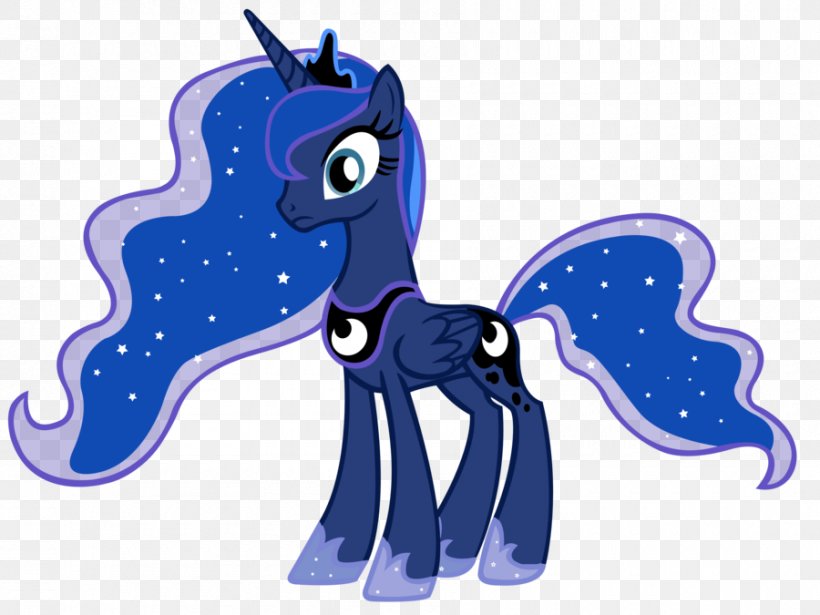 Princess Luna My Little Pony: Friendship Is Magic Fandom Derpy Hooves, PNG, 900x675px, Princess Luna, Animal Figure, Cartoon, Character, Cobalt Blue Download Free