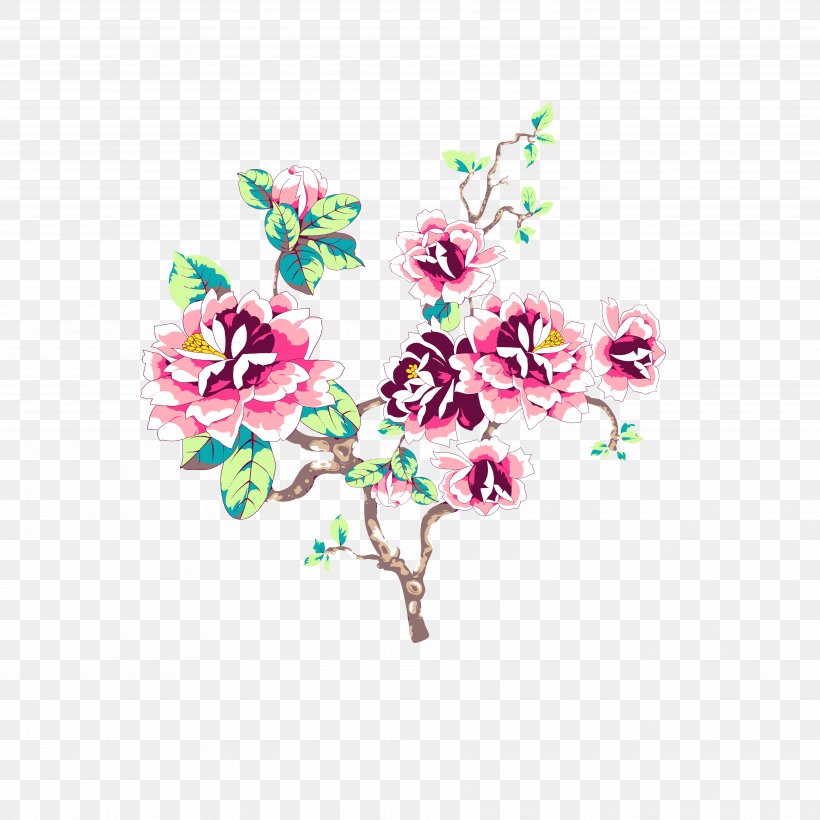 Download, PNG, 7677x7677px, Motif, Advertising, Blossom, Branch, Flora Download Free