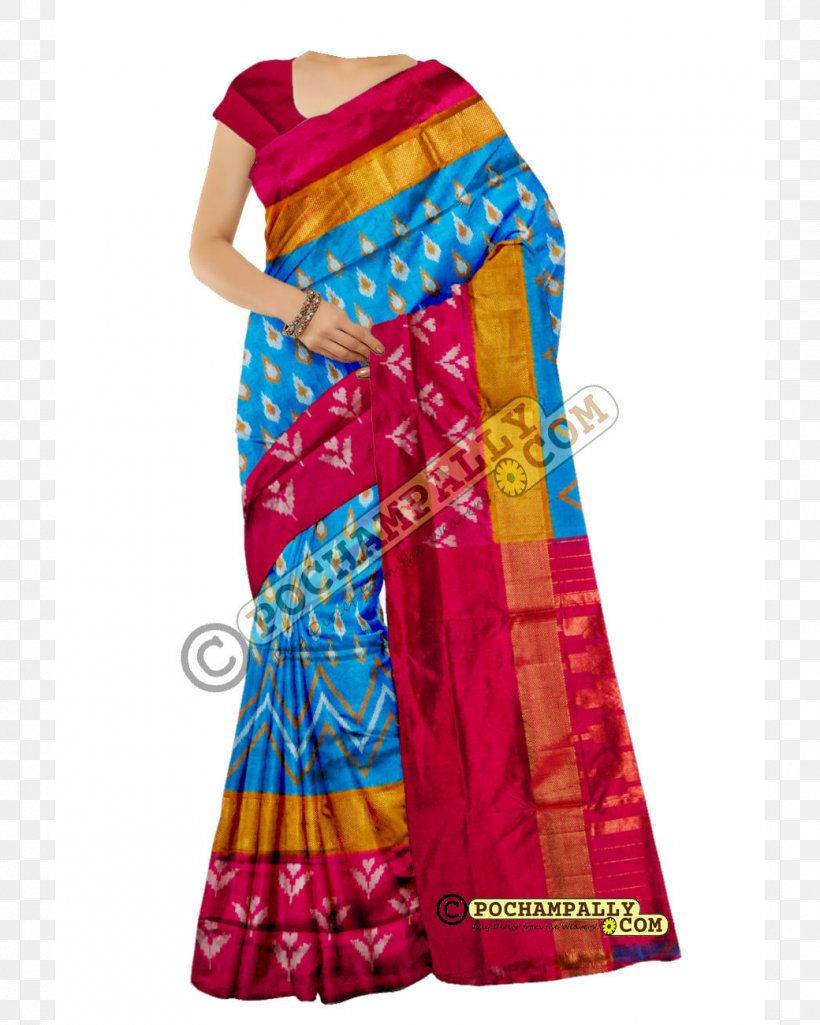 Silk Zari Uppada Sari Pochampally Saree, PNG, 1040x1300px, Silk, Bhoodan Pochampally, Blouse, Clothing, Clothing In India Download Free