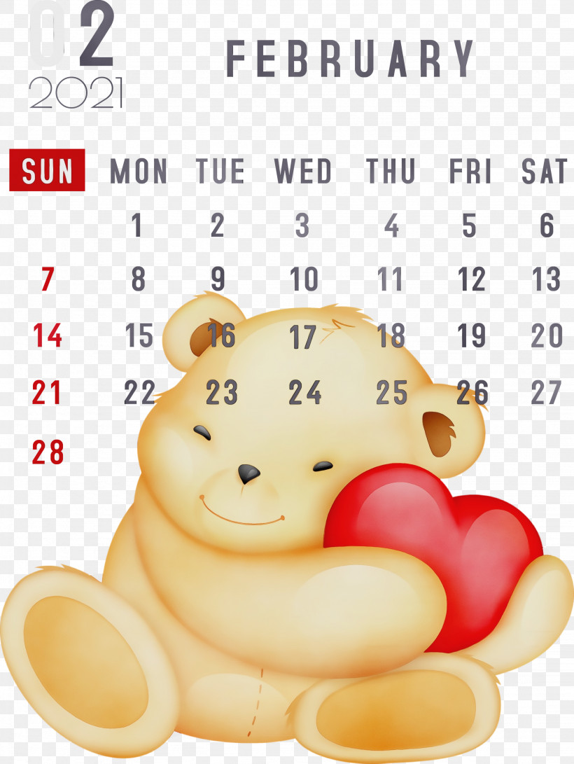 Teddy Bear, PNG, 2253x3000px, 2021 Calendar, Bears, Cartoon, Geometry, Line Download Free