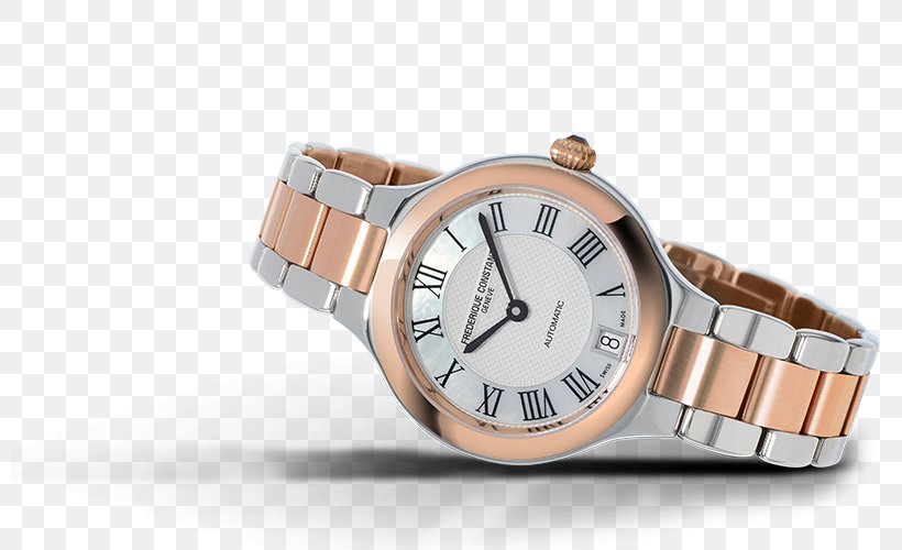 Watch Frédérique Constant Clock Jewellery Movement, PNG, 800x500px, Watch, Beige, Bijou, Brand, Brown Download Free