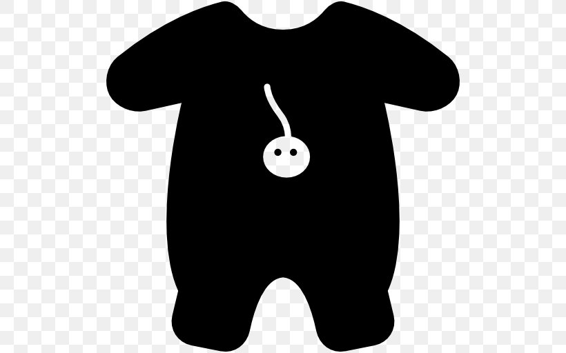 Baby & Toddler One-Pieces Download, PNG, 512x512px, Baby Toddler Onepieces, Black, Black And White, Clothing, Infant Download Free