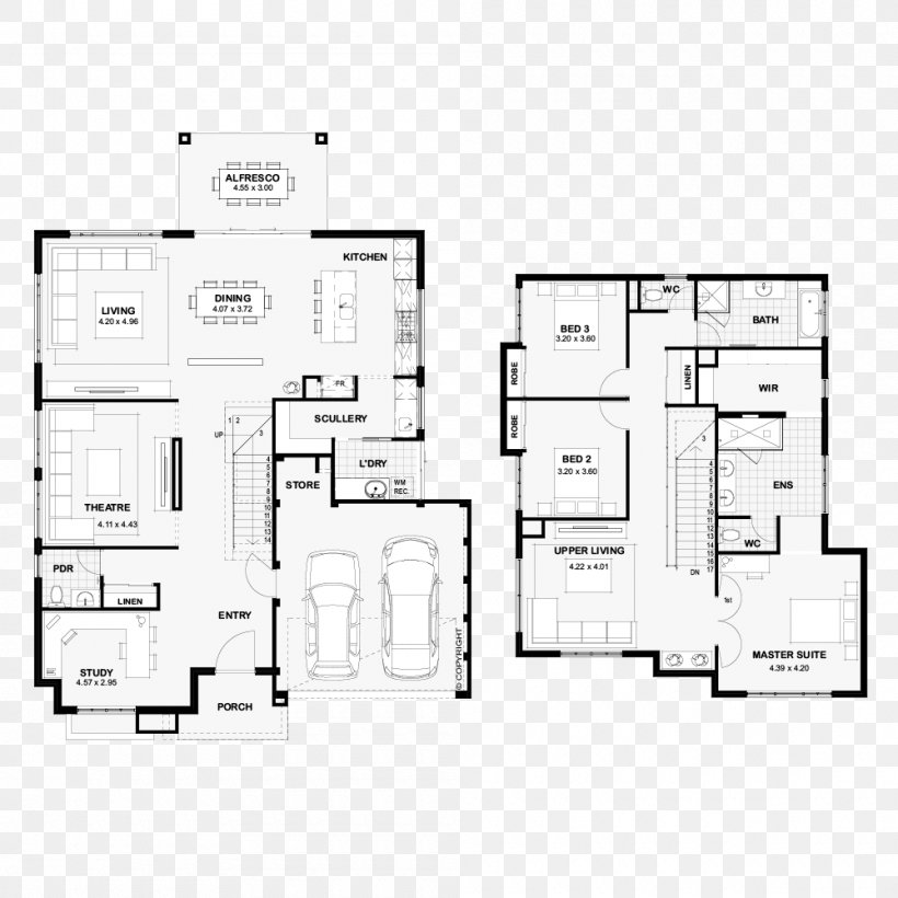 Floor Plan House Plan Storey, PNG, 1000x1000px, Floor Plan, Area, Bedroom, Black And White, Building Download Free