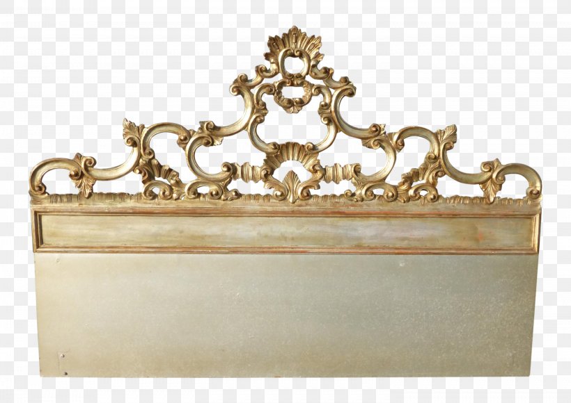 Headboard Silver Gold Chairish Rococo, PNG, 2993x2119px, Headboard, Brass, Chairish, France, French People Download Free