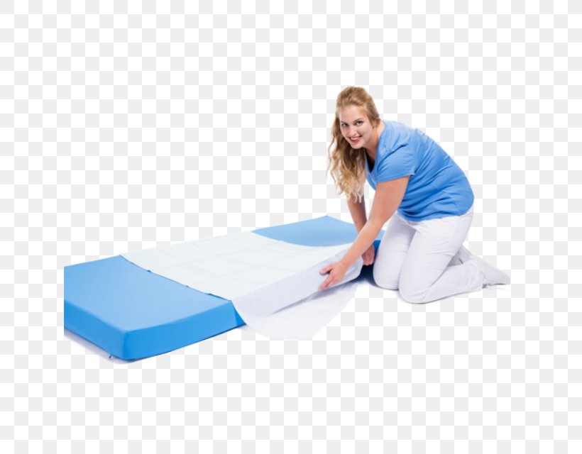 Mattress Pads Urinary Incontinence Bed Table, PNG, 640x640px, Mattress, Arm, Balance, Bed, Blue Download Free