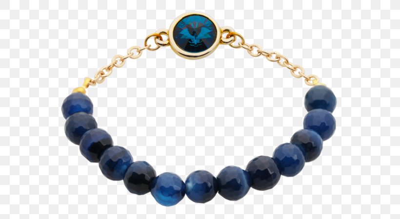 Bracelet Gemstone Necklace Jewellery Bead, PNG, 600x450px, Bracelet, Anklet, Bead, Blue, Body Jewellery Download Free
