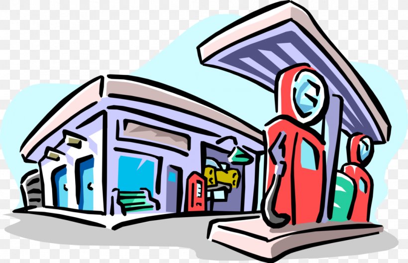 Filling Station Fuel Dispenser Cartoon Clip Art Image, PNG, 1086x700px, Filling Station, Animation, Area, Art, Artwork Download Free