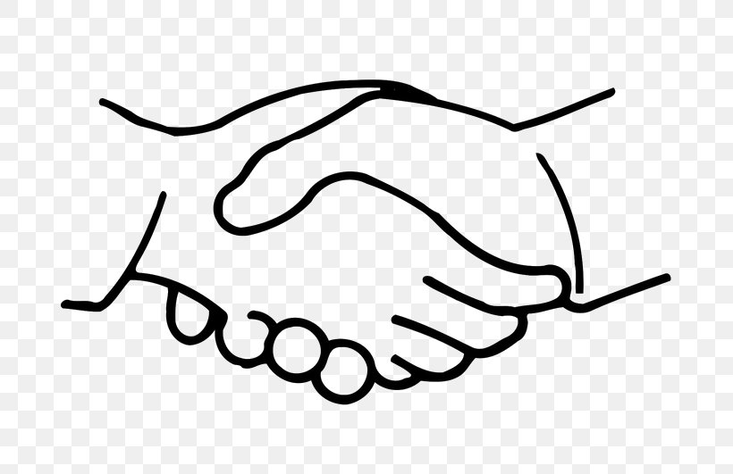 Handshake Drawing Cartoon Clip Art, PNG, 750x531px, Handshake, Animation, Area, Artwork, Beak Download Free