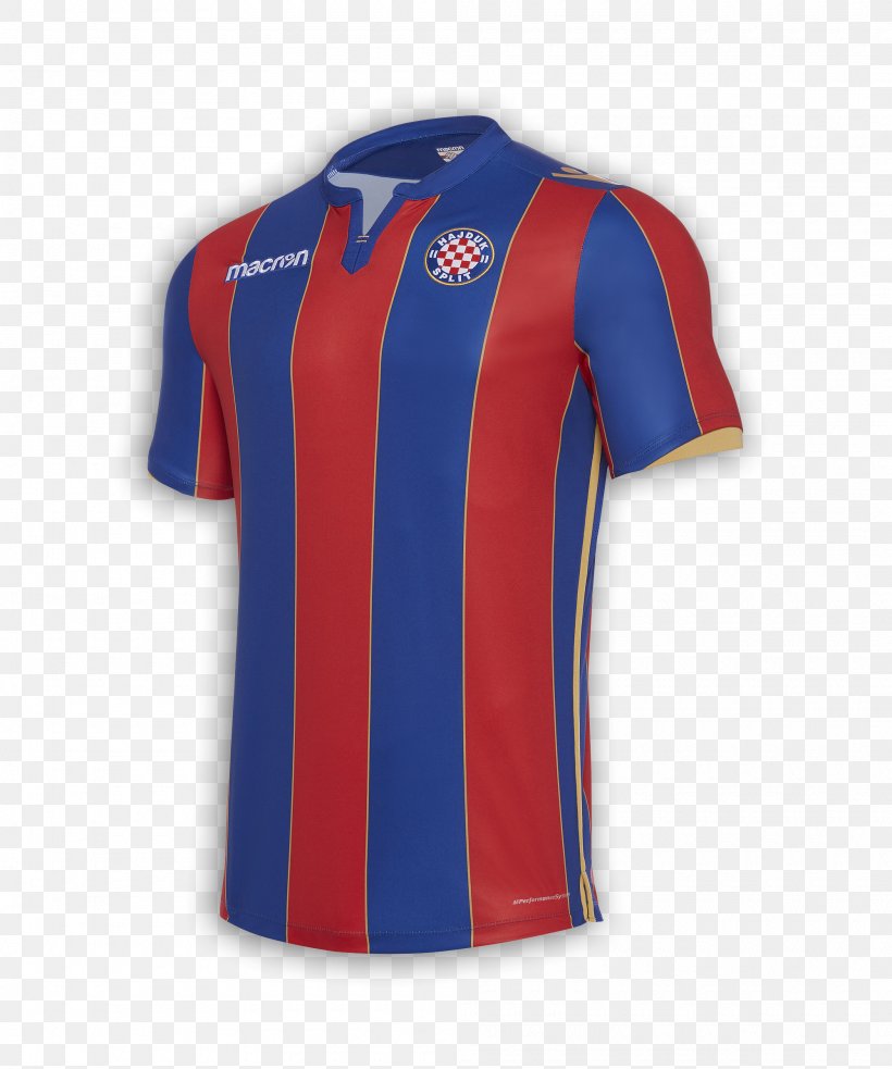 HNK Hajduk Split Pelipaita Croatian First Football League, PNG, 2000x2400px, 2017, Hnk Hajduk Split, Active Shirt, Blue, Clothing Download Free