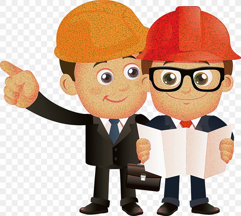 Cartoon Animated Cartoon Construction Worker Finger Animation, PNG, 2374x2127px, Cartoon, Animated Cartoon, Animation, Construction Worker, Fictional Character Download Free