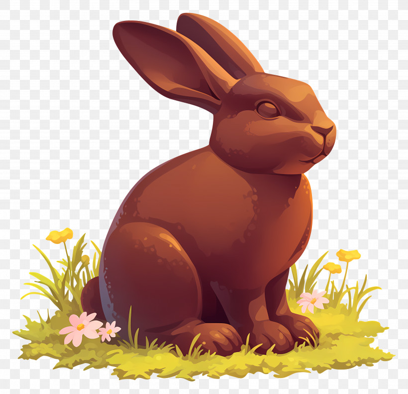 Chocolate Bunny - Chocolate Bunny For Easter PNG