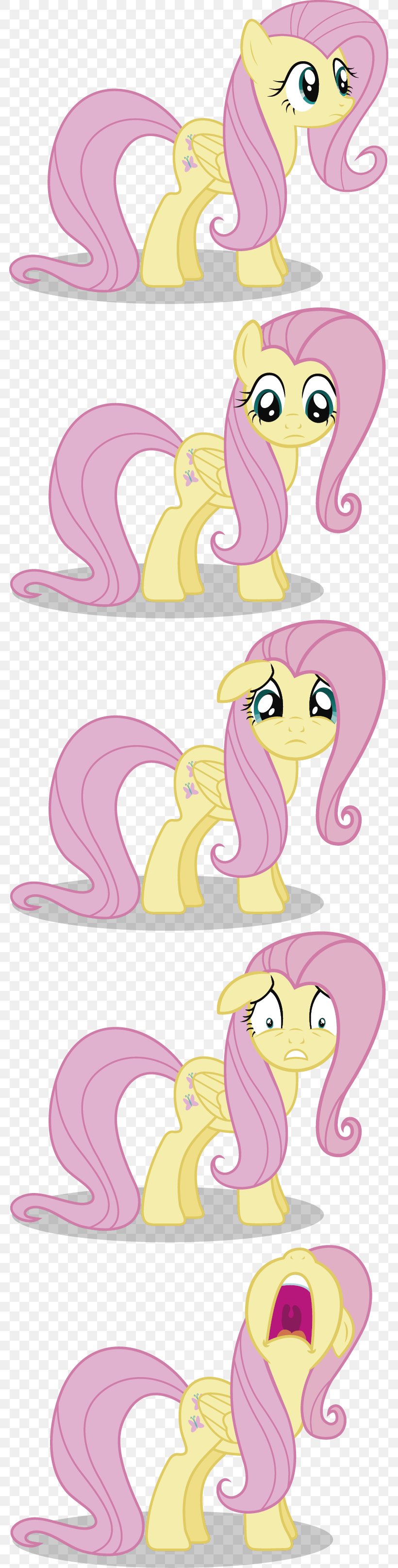 Fluttershy Pinkie Pie Applejack Rainbow Dash Pony, PNG, 781x3228px, Watercolor, Cartoon, Flower, Frame, Heart Download Free
