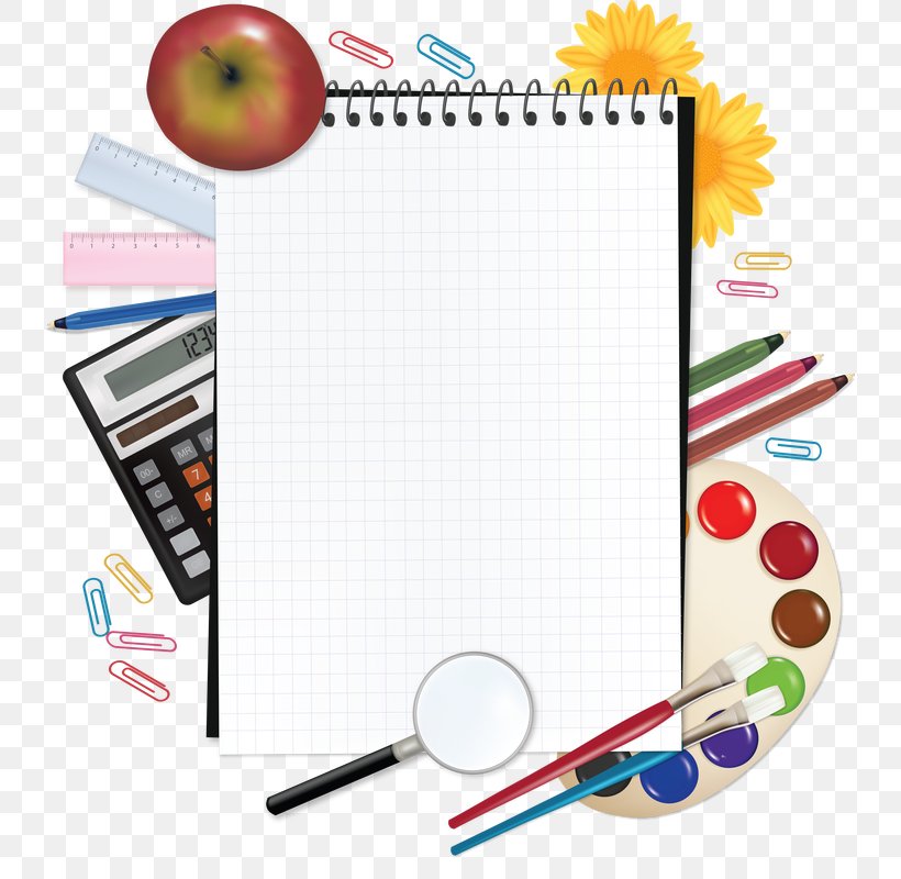 School Supplies, PNG, 738x800px, School Supplies, Back To School, Drawing, Graphic Arts, Paper Download Free